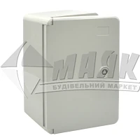 Бокс монтажний пластиковий 200×300×130 мм ІР65 сірий