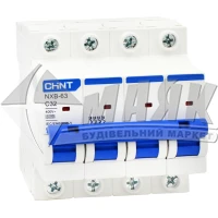 Вимикач автоматичний Chint NXB-63 4Р 32А 6кА С
