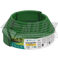 Бордюр газонний VODALAND Country Premium 11 см х 10 м зелений