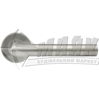 Ручки дверні на розетці MVM S-1108 SS нержавіюча сталь