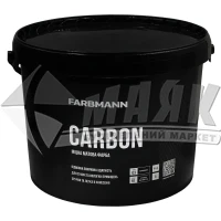 Фарба інтер'єрна Farbmann Carbon надстійка акрилова 9 л база А біла матова