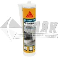 Герметик силіконовий санітарний Sika Sikaseal-170 All Purpose 300 мл білий