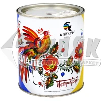Емаль пентафталева Спектр Петриківка ПФ-115 0,9 кг коричнева