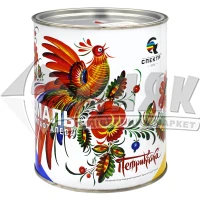 Емаль пентафталева Спектр Петриківка ПФ-115 2,8 кг червона