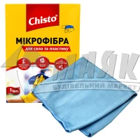 Серветка для вікон та пластику мікрофібра Chisto 1 шт