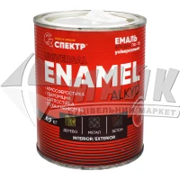 Емаль алкідна Спектр Enamel ПФ-115 0,9 кг салатна