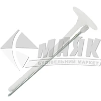 Дюбель для теплоізоляції Teploma Premium металевий цвях термоголовка 10×220 мм 200 шт