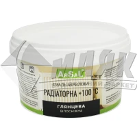 Емаль для радіаторів Arsal акрилова 0,25 кг білосніжна
