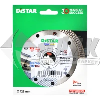 Диск алмазний відрізний DiStar 1A1R Multigres 125×1,6/1,0×10×22,23 мм турбований