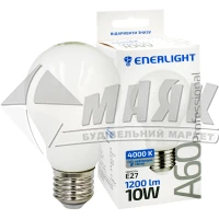 Лампа світлодіодна класична (груша) ENERLIGHT Professional 10Вт Е27 А60 4000°К