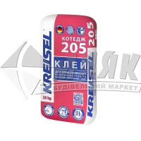 Клей монтажний для систем теплоізоляції Kreisel 205 КОТЕДЖ 25 кг