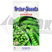 Насіння InterSeeds Syngenta Горох Вальверде 50 шт
