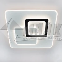 Світильник світлодіодний декоративний накладний Esllse UNIVERSEL S-ON/OFF-450х450х51- WHITE/BLACK-220-ІР20 85Вт 3000-6500°К IP20