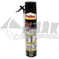 Піна-клей монтажна ручна Pattex 6в1 літня 750 мл