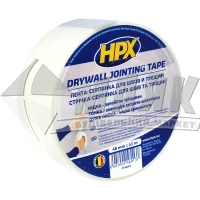 Склострічка самоклейка для швів HPX Drywall Jointing Tape FT4845 48 мм×12 м біла
