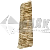 Заглушка до плінтуса Floor décor FD75 права дуб скандинавський
