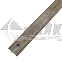 Плінтус підлоговий ПВХ Raitto P 60 2,5 м сосна темна