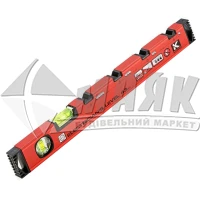 Рівень алюмінієвий KAPRO Electricians Level 2 капсули 43 см