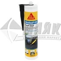 Герметик бітумно-полімерний Sika Seal-173 Roof Seal 300 мл чорний