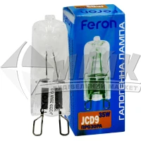 Лампа галогенна капсульна Feron JCD 35 Вт G9