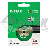 Диск алмазний відрізний DiStar 1A1R Butterfly 45×0,6×5,8/3,2-3,0F мм суцільний