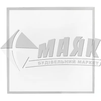 Світильник світлодіодний квадратний накладний Maxus 65Вт 6500°К 595×595 мм білий без рамки