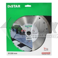 Диск алмазний відрізний DiStar 1A1R Gres Master 230×1,6/1,2×10×22,23 мм турбований