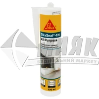 Герметик силіконовий санітарний Sika Sikaseal-170 All Purpose 300 мл прозорий