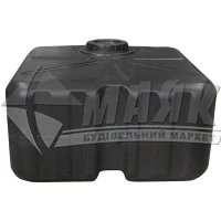 Ємкість двошарова технічна горизонтальна пластикова LITOLAN 100 л 60×60×32 см для душу