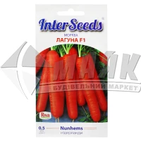 Насіння InterSeeds Nunhems Морква Лагуна F1 0,5 г