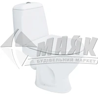 Унітаз-компакт MITO Е031 3/6 л дюропластове сидіння нижній підвід косий вивід порцеляновий