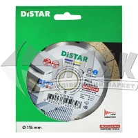 Диск алмазний відрізний DiStar 1A1R Hard Ceramics Advanced 115×1,6×10×22,23 мм суцільний
