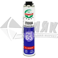 Піна монтажна професійна Anserglob PRO 65 л зимова (всесезонна) 860 мл