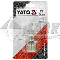 Ніпель універсальний швидкознімний YATO 1/2" зовнішня різьба