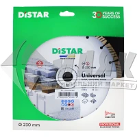 Диск алмазний відрізний DiStar Universal 1A1RSS/C3 Segment 230×2,3×1,5×10×22,23 мм сегментований