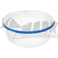 Відро пластикове господарське кругле 0,5 л прозоре