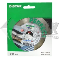 Диск алмазний відрізний DiStar 1A1R Perfect 125×1,5/0,9×25×22,23 мм суцільний