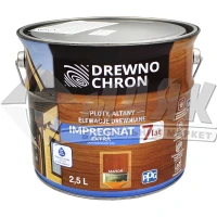 Захист для деревини Drewnochron Impregnat Extra 2,5 л махагон