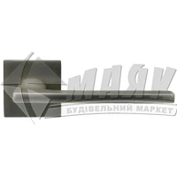 Ручки дверні на розетці Sempra H-30121-A-NISM сатин матовий