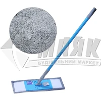 Швабра-натирач з запаскою мікрофібра WERK WDS-1208 43×70/120 см телескопічна ручка