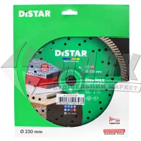 Диск алмазний відрізний DiStar Turbo Elite Max 230×2,5×12×22,23 мм турбований
