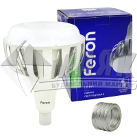 Лампа світлодіодна розсіювач Feron 100Вт Е27/Е40 6500°К (LB-651)