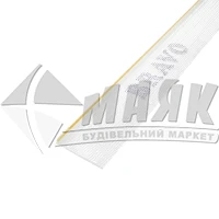 Профіль розширювальний для віконних і дверних рам Bravo 6 мм 2,5 м з сіткою