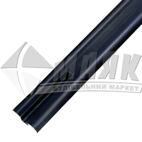 Плінтус підлоговий ПВХ Raitto P 60 2,5 м чорний