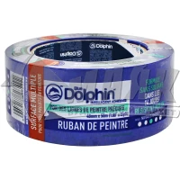 Стрічка малярна Blue Dolphin PAINTER'S TAPE 48 мм×50 м синя