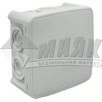 Коробка розподільча СКІМ 114×114×54 мм ІР54 прямокутна
