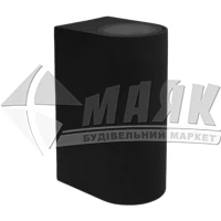 Світильник настінний архітектурний ARDERO DH015 70Вт MR16/GU10×2 IP54 чорний