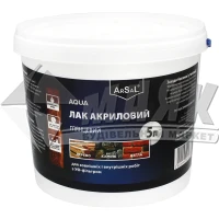 Лак універсальний Arsal акриловий 5 л глянцевий
